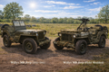 2 US Willy’s Jeeps Battlefield Ready